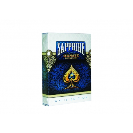 Ornate White Sapphire (Blue)