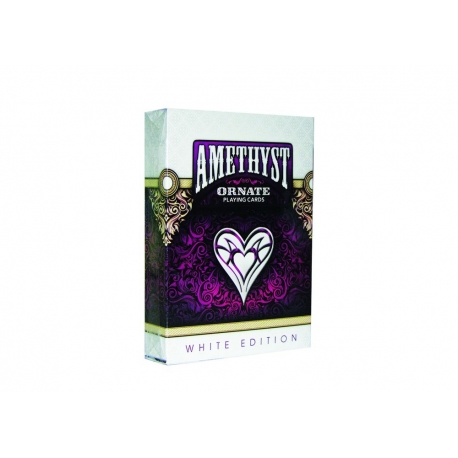 Ornate White Amethyst (Purple)