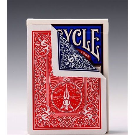 Трюковая колода Bicycle Double Back Red/Blue