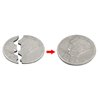 Откусывающаяся монета, 2 части (Bite Coin 2-fold)