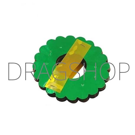 Цветочная гирлянда из фольги разноцветная (Flower Garland PVC Color)