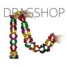 Квіткова гірлянда з фольги різнокольорова (Flower Garland PVC Color)