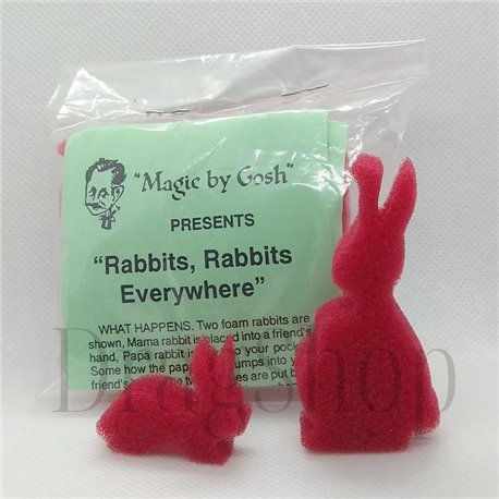 Rabbits, Rabbits Everywhere (Ultra Soft) by Gosh