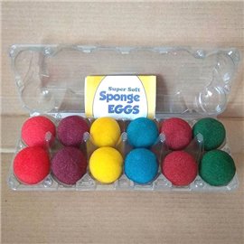 Colorful Sponge Eggs by Timothy Pressley and Goshman