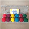 Colorful Sponge Eggs by Timothy Pressley and Goshman
