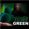 2 Inch Sponge Balls by Magic Makers (Antique Green)