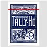 Thin Crushed Tally-Ho Circle Back Blue