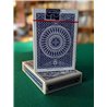 Thin Crushed Tally-Ho Circle Back Blue