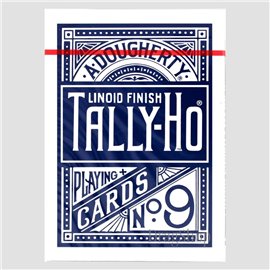 Thin Crushed Tally-Ho Fan Back Blue