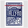 Thin Crushed Tally-Ho Fan Back Blue