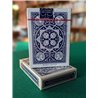 Thin Crushed Tally-Ho Fan Back Blue