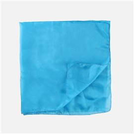 Платок 30*30 голубой