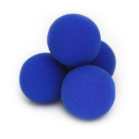 2 Inch Sponge Balls by Magic Makers (Royal Blue)
