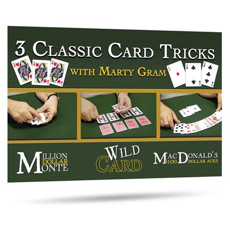 3 Classic Card Tricks with Marty Gram