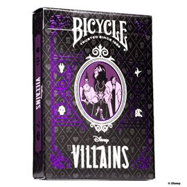 Bicycle Disney Villains (Purple)