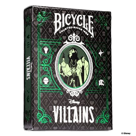 Bicycle Disney Villains (Green)