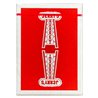 Jerry's Nugget Atomic Red Marked Monotone