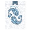 Paisley Ton sur Ton Poudre Blue
