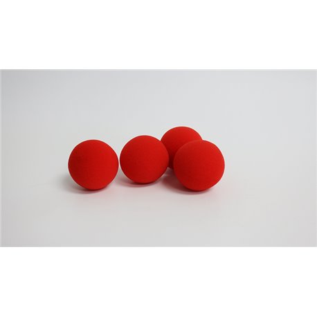 1.5 inch PRO Sponge Balls (Red)