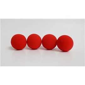 2 inch PRO Sponge Balls (Red) by Gosh