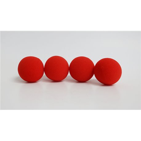 2 inch PRO Sponge Balls (Red) by Gosh