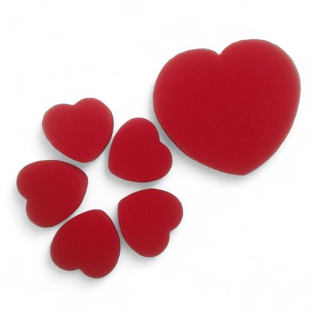 Sponge Heart Set (Red) by Goshman