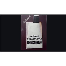 APPEARING POLE BAG WHITE (Gimmicked / No Tear) by Uday Jadugar