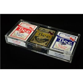 Bee X Cherry 3 deck Set (Blue, Red and Black)