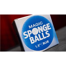 Magic Sponge Balls 4PK BLUE 1.5" by Murphy's Magic