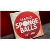Magic Sponge Balls 4PK RED 1.5" by Murphy's Magic