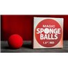 Magic Sponge Balls 4PK RED 1.5" by Murphy's Magic