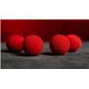 Magic Sponge Balls 4PK RED 1.5" by Murphy's Magic