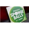 Magic Sponge Balls 4PK GREEN 2" by Murphy's Magic