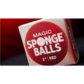 Magic Sponge Balls 4PK RED 2" by Murphy's Magic