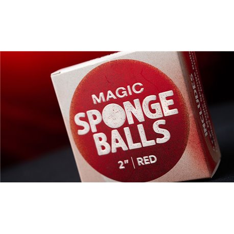 Magic Sponge Balls 4PK RED 2" by Murphy's Magic
