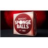 Magic Sponge Balls 4PK RED 2" by Murphy's Magic