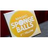 Magic Sponge Balls 4PK YELLOW 2" by Murphy's Magic