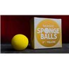 Magic Sponge Balls 4PK YELLOW 2" by Murphy's Magic
