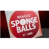 Magic Sponge Balls 4PK RED 3" by Murphy's Magic